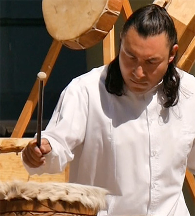 Salazar drumming